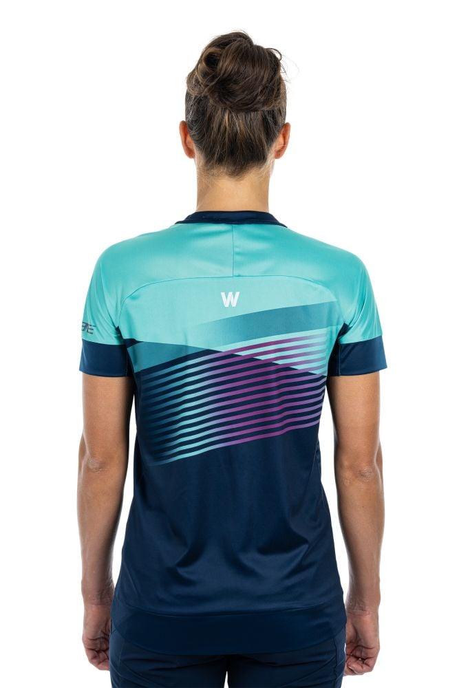 Cube TEAMLINE WS Rundhalstrikot kurzarm - Liquid-Life #Wähle Deine Farbe_Blue´n´Mint