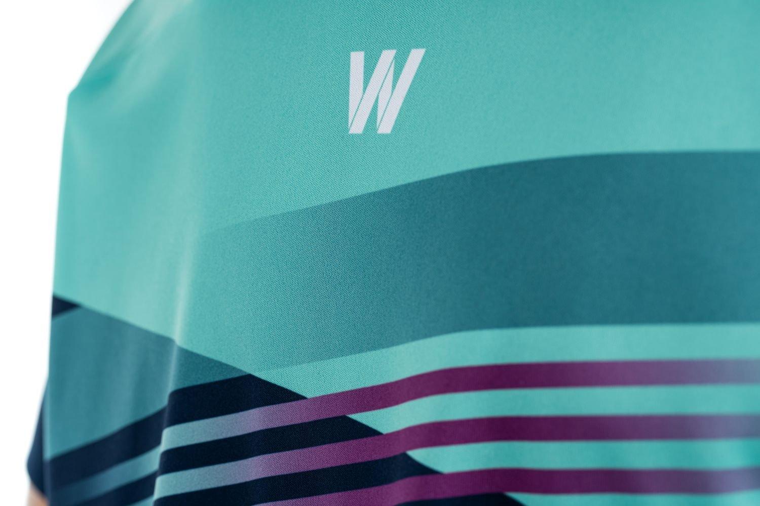 Cube TEAMLINE WS Rundhalstrikot kurzarm - Liquid-Life #Wähle Deine Farbe_Blue´n´Mint