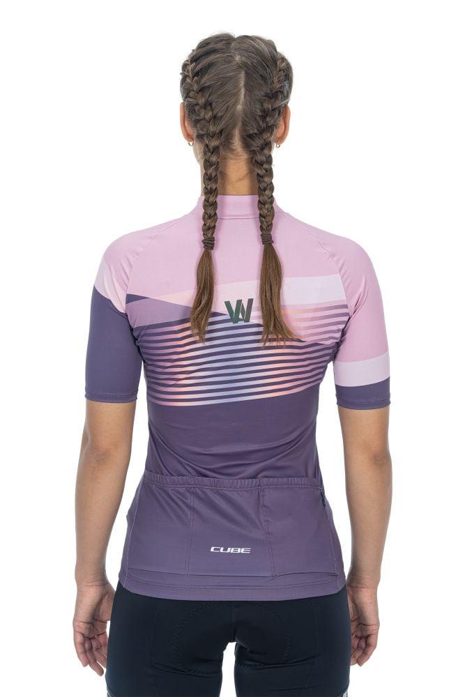 Cube TEAMLINE WS Trikot kurzarm - Liquid-Life #Wähle Deine Farbe_Violett Rosa
