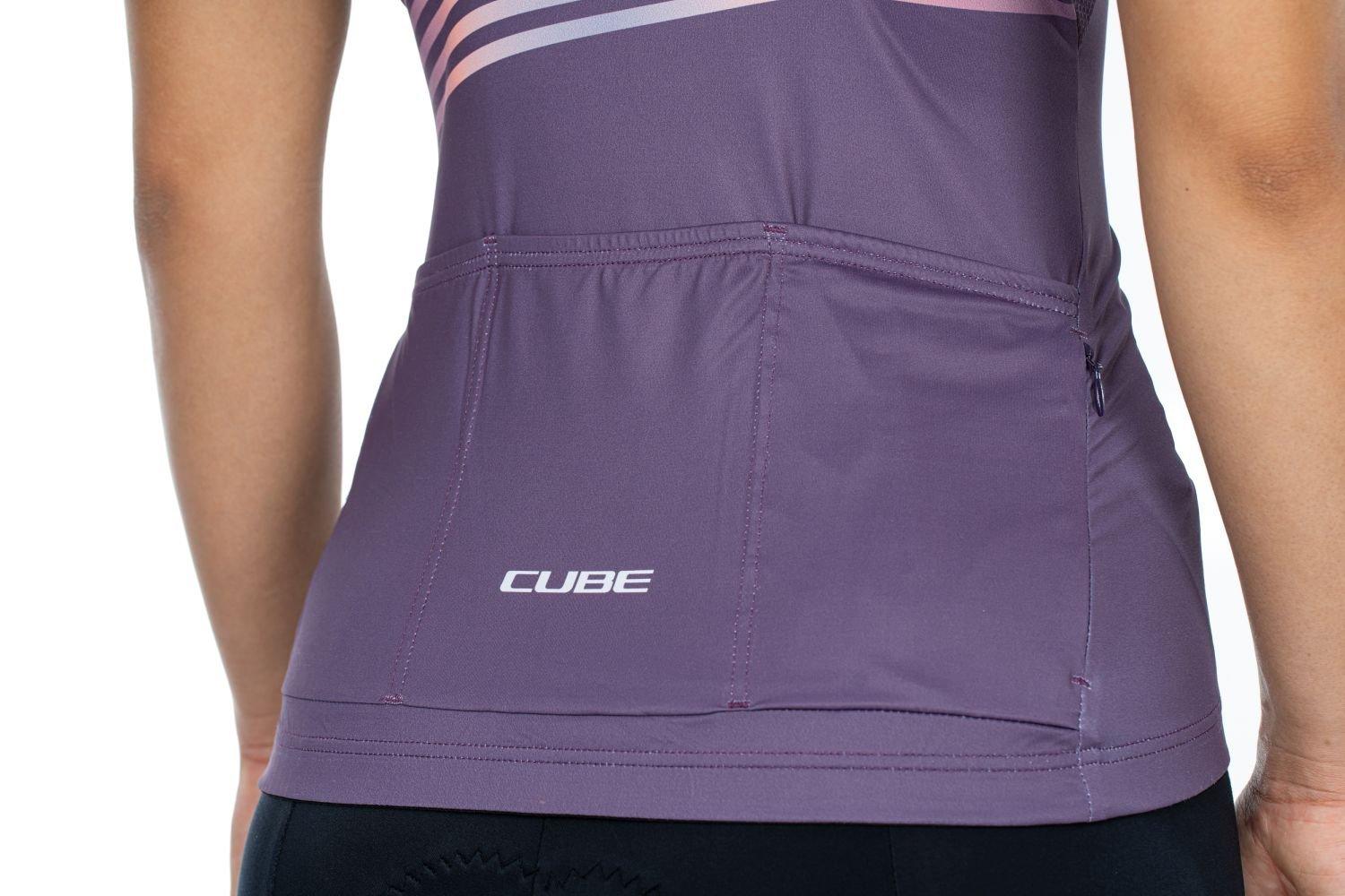 Cube TEAMLINE WS Trikot kurzarm - Liquid-Life #Wähle Deine Farbe_Violett Sand