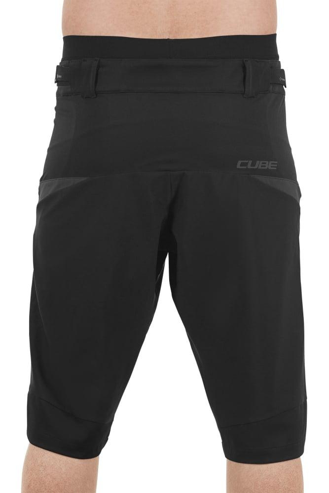 Cube TOUR Baggy Shorts inkl. Innenhose - Liquid-Life #Wähle Deine Farbe_Black