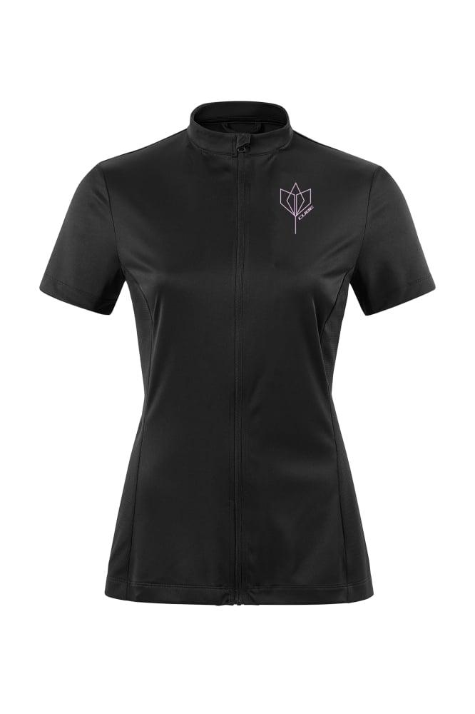 Cube TOUR CORE WS Trikot Full Zip kurzarm - Liquid-Life #Wähle Deine Farbe_Black