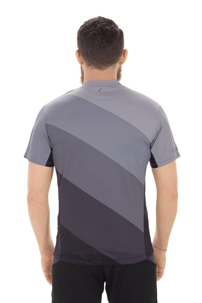 Cube TOUR Trikot Full Zip kurzarm - Liquid-Life #Wähle Deine Farbe_Grey Pattern