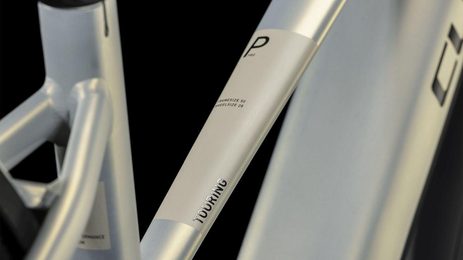 Cube Touring Hybrid Pro 625 pearlysilver´n´black 2023 Trapeze - Liquid-Life