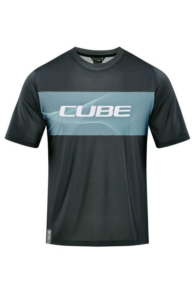 Cube VERTEX Rundhalstrikot kurzarm - Liquid-Life #Wähle Deine Farbe_Grau Grün