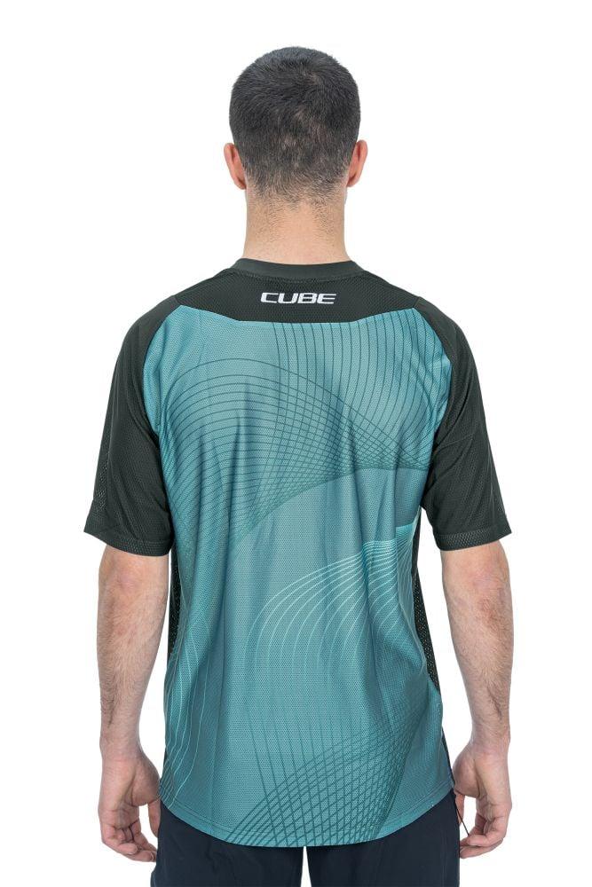 Cube VERTEX Rundhalstrikot kurzarm - Liquid-Life #Wähle Deine Farbe_Grau Grün