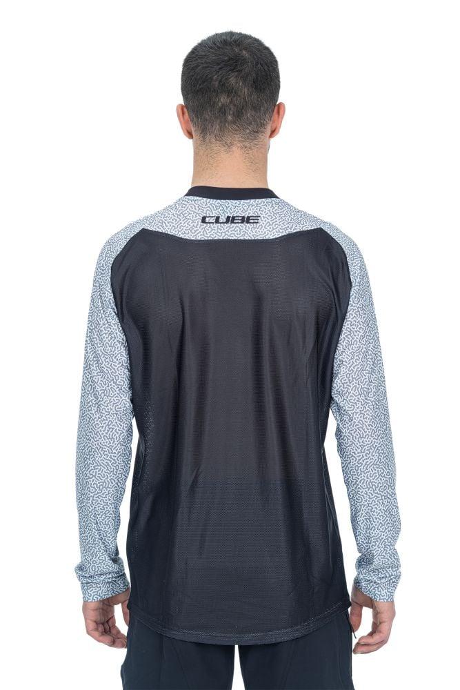 Cube VERTEX Rundhalstrikot langarm - Liquid-Life #Wähle Deine Farbe_Black