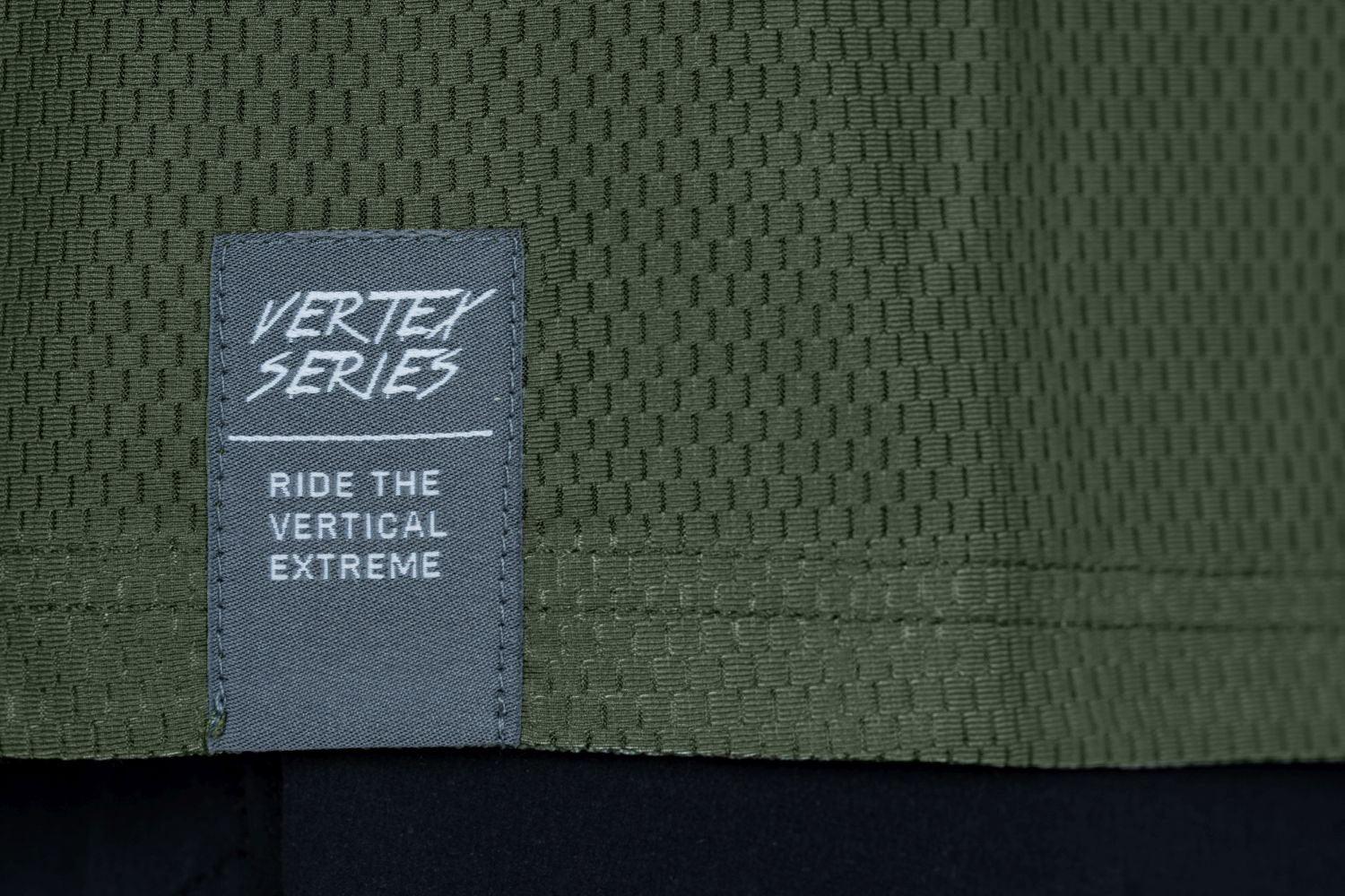 Cube VERTEX Rundhalstrikot TM langarm - Liquid-Life #Wähle Deine Farbe_Olivgrün Grau