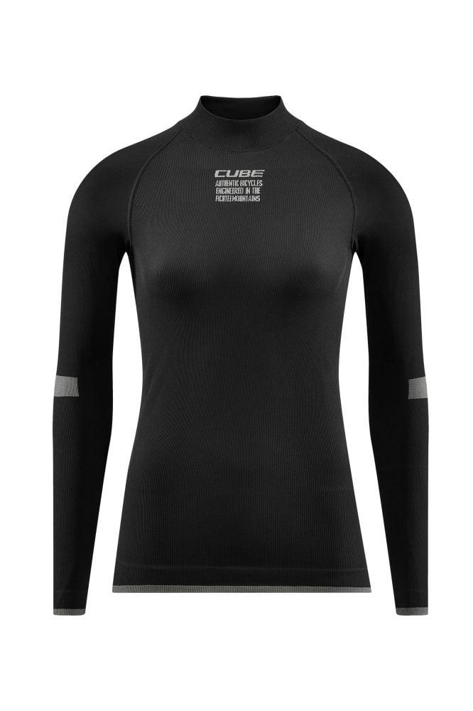 Cube WS Funktionsunterhemd Race Be Warm langarm - Liquid-Life #Wähle Deine Farbe_Schwarz