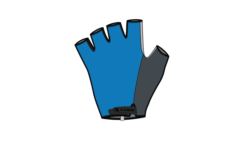 Cube Handschuhe ROOKIE Race kurz 2026 - Liquid-Life #Wähle Deine Farbe_blue
