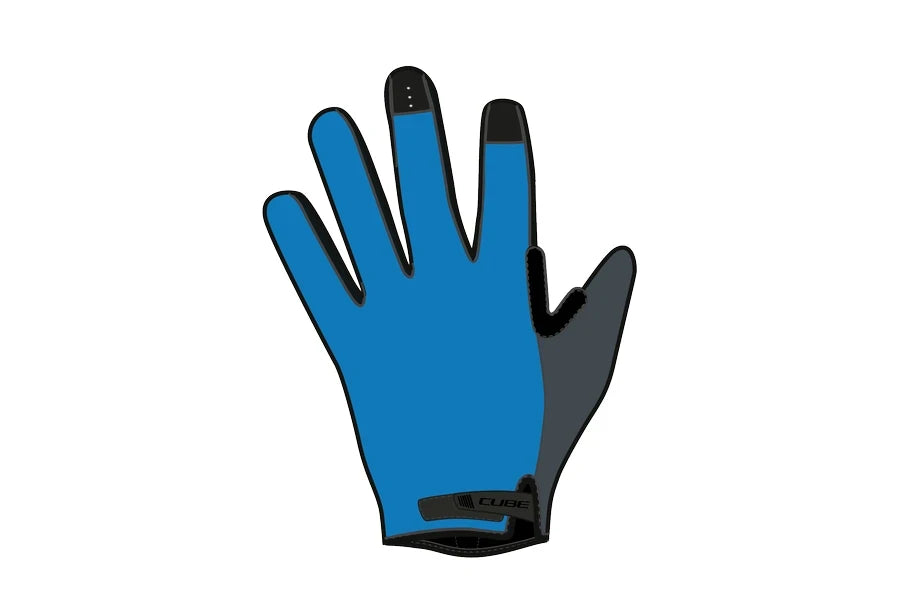 Cube Handschuhe ROOKIE Gravity lang X AT 2026 - Liquid-Life #Wähle Deine Farbe_blue