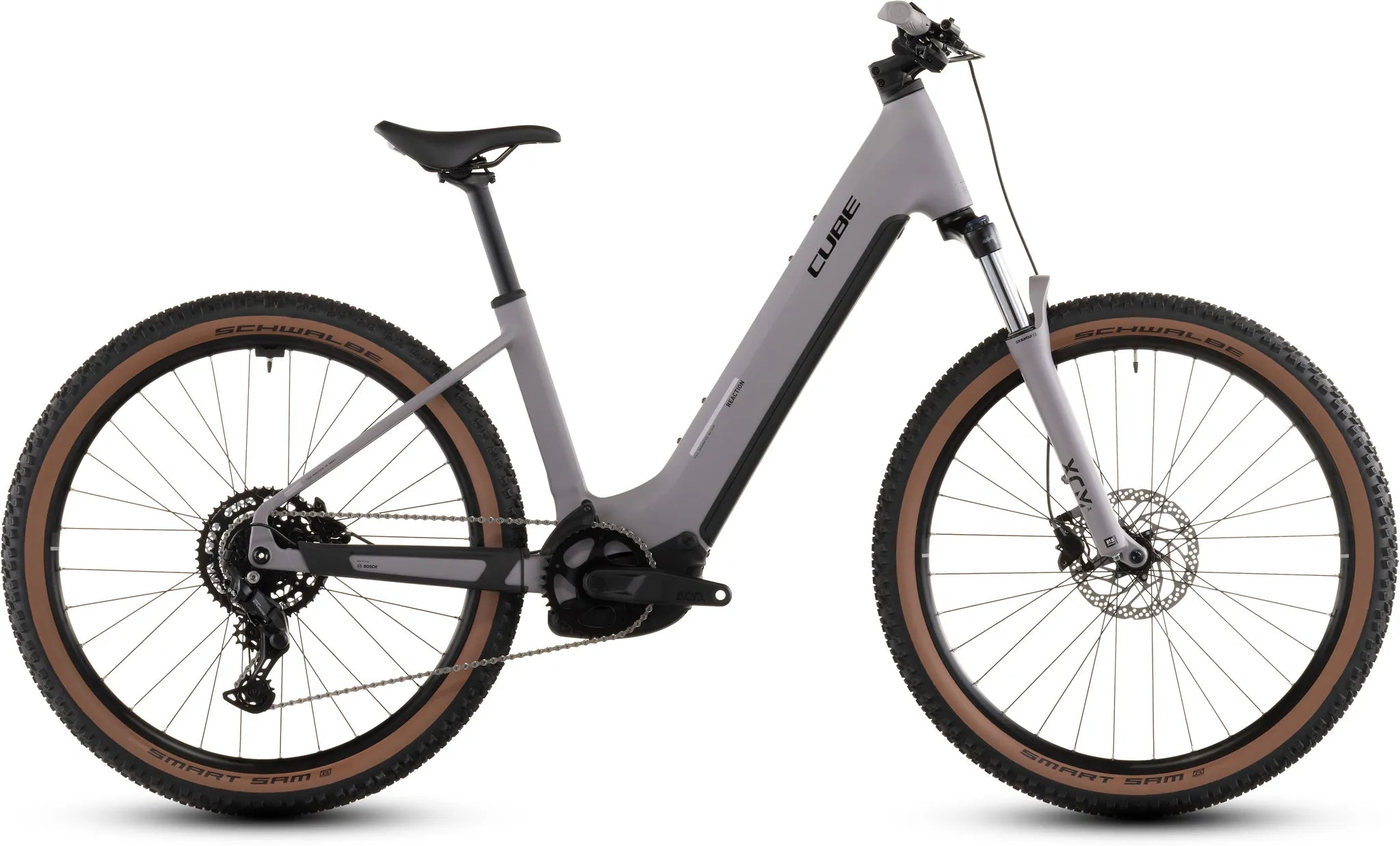 Cube Reaction Hybrid Performance 600 plumgrey´n´black Tiefeinsteiger 2026