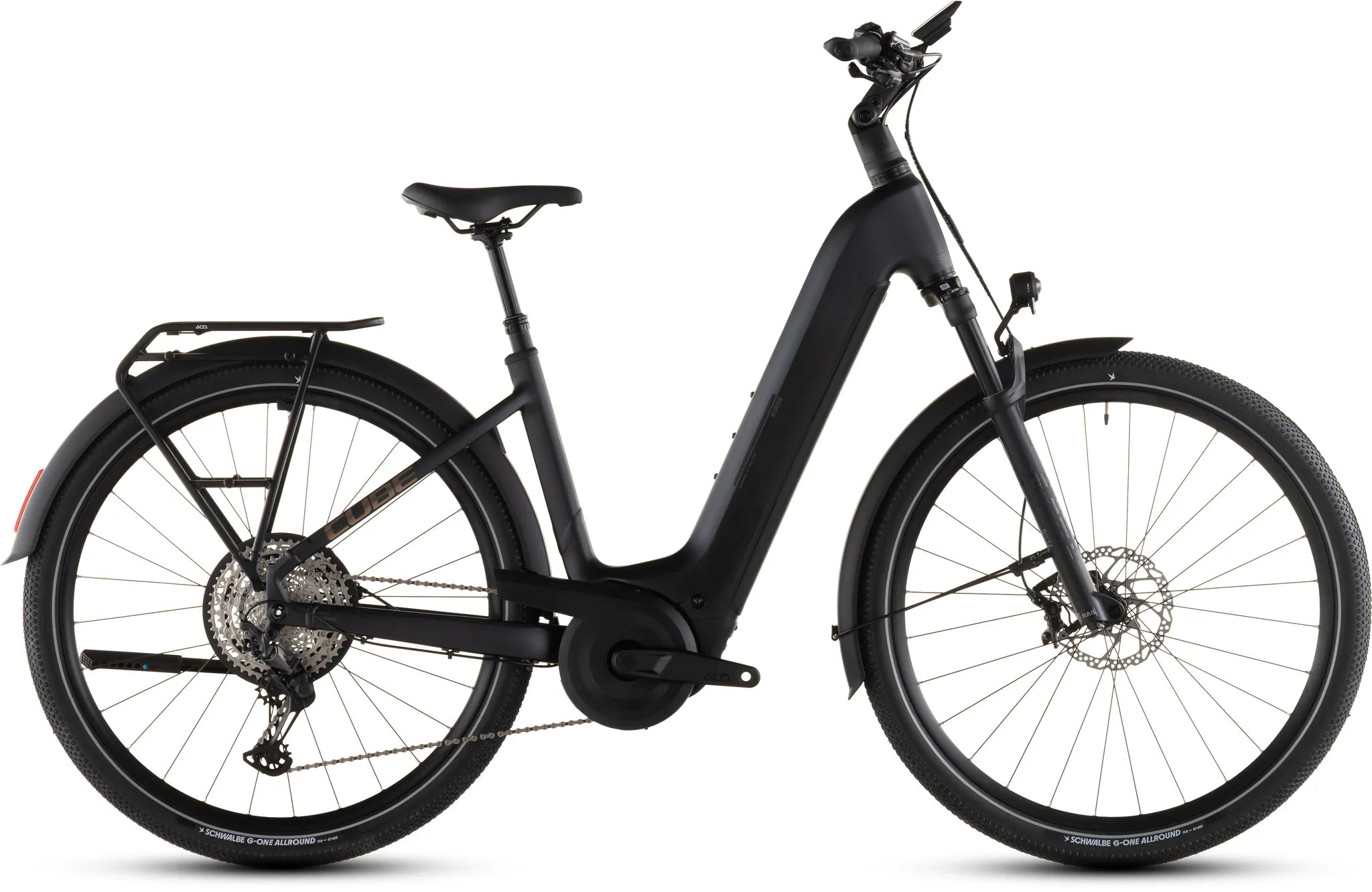 Cube Nuride Hybrid SLX 800 black´n´gold Tiefeinsteiger 2026