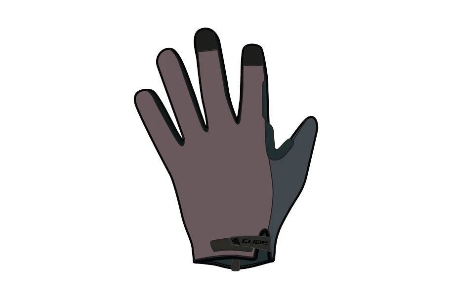 Cube Handschuhe NF Ergonomics GEL lang 2026 - Liquid-Life #Wähle Deine Farbe_burg.