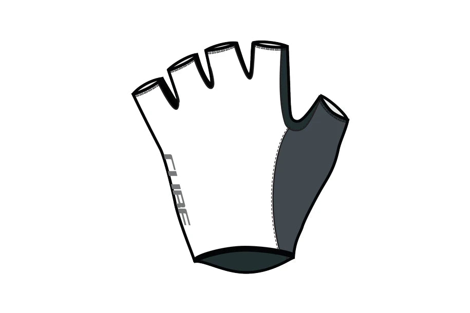 Cube Handschuhe Race NF Ergonomics kurz 2026 - Liquid-Life #Wähle Deine Farbe_white