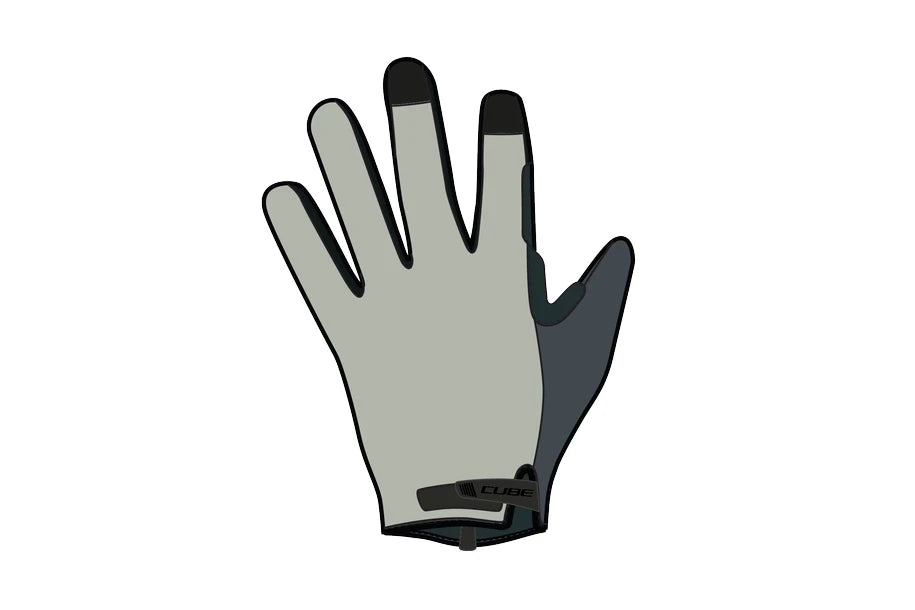 Cube Handschuhe NF Ergonomics GEL lang 2026 - Liquid-Life #Wähle Deine Farbe_grey