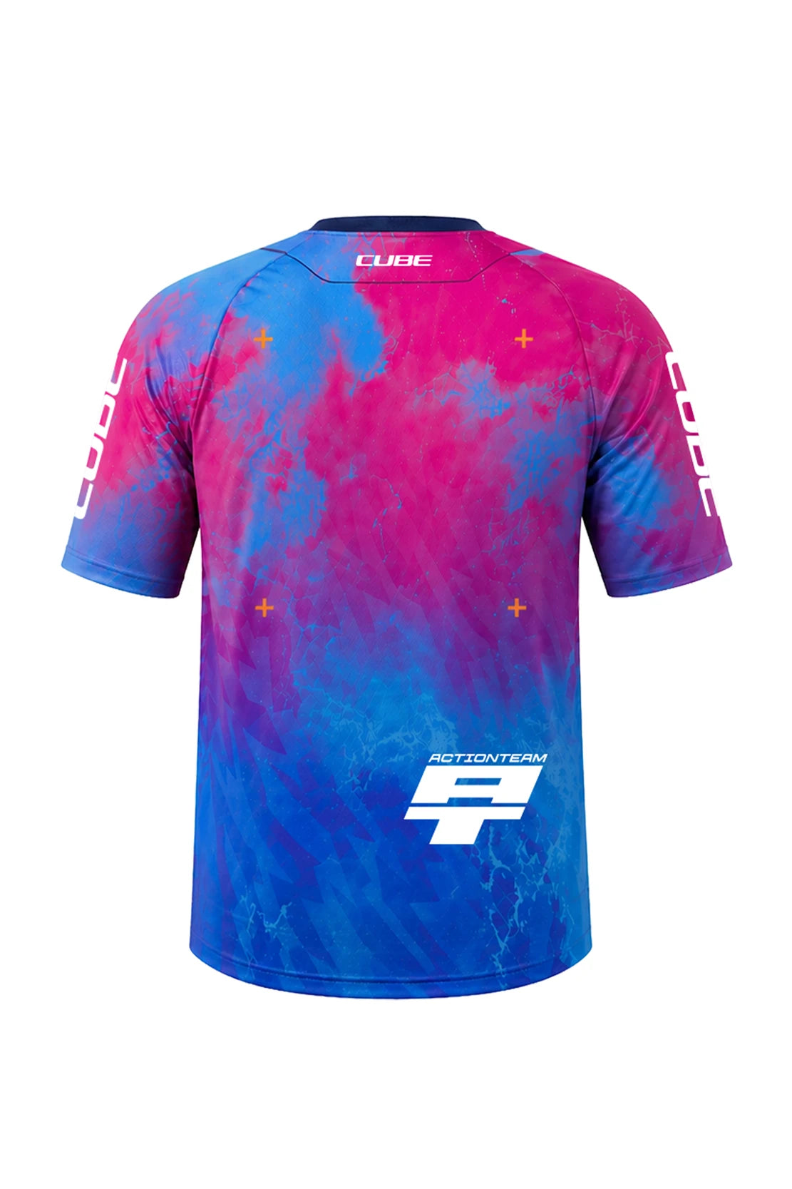 Cube MTB Trikot X Actionteam kurzarm - Liquid-Life #Wähle Deine Farbe_blue/pink