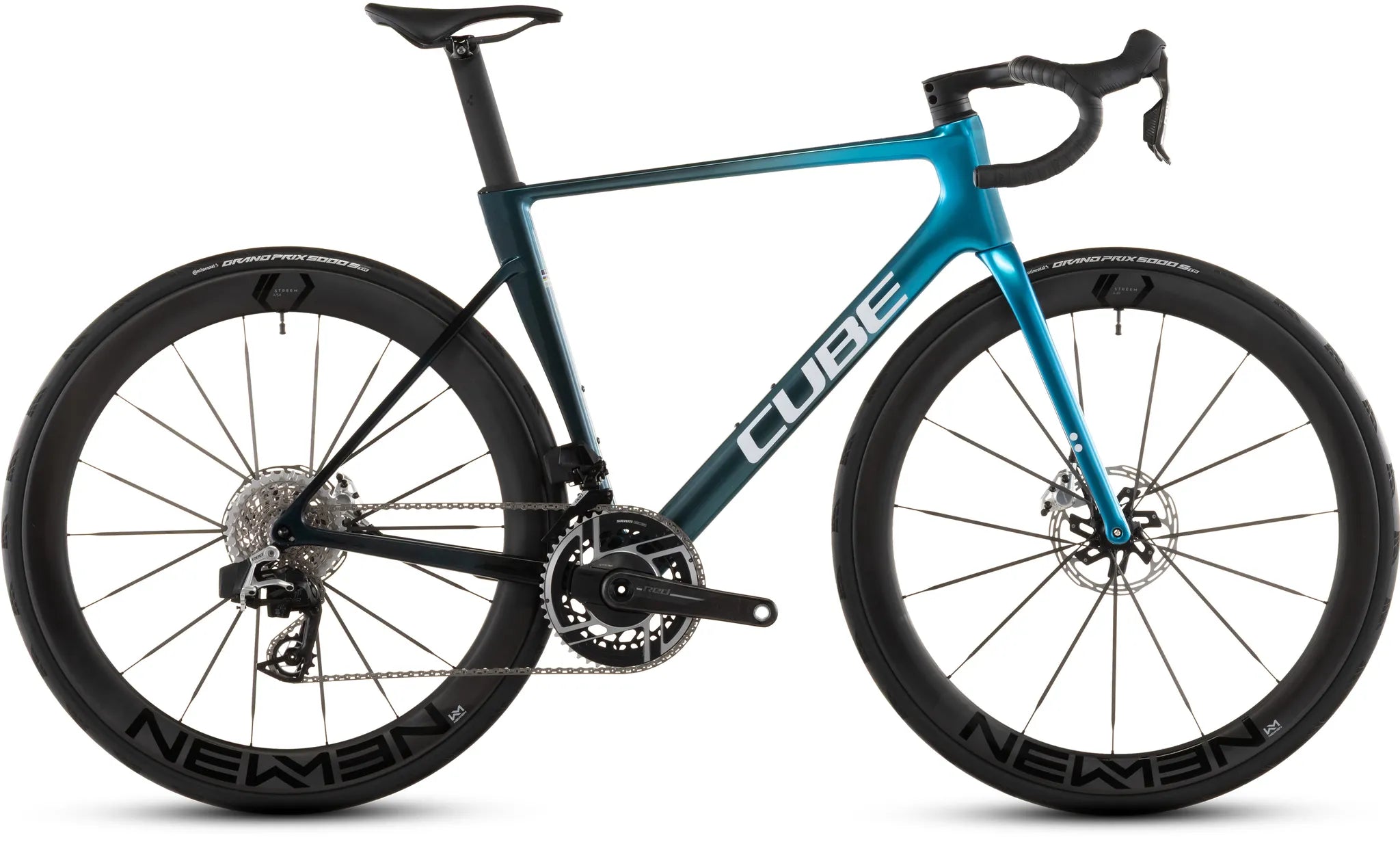 Cube Litening AIR C:68X SLX chromeblue´n´ liquidblue 2026