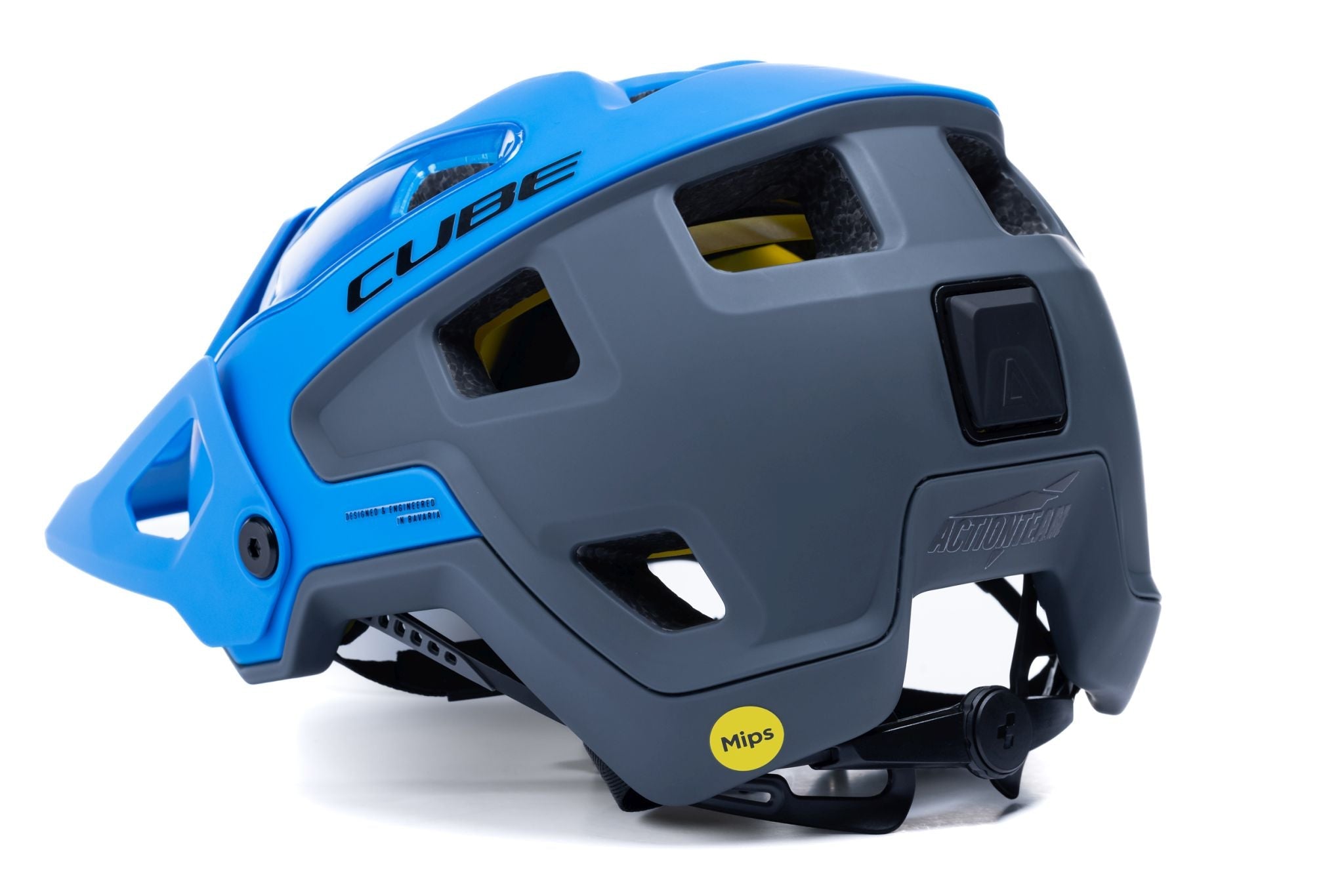 Cube Helm STROVER X Actionteam - Liquid-Life #Wähle Deine Farbe_blau grau