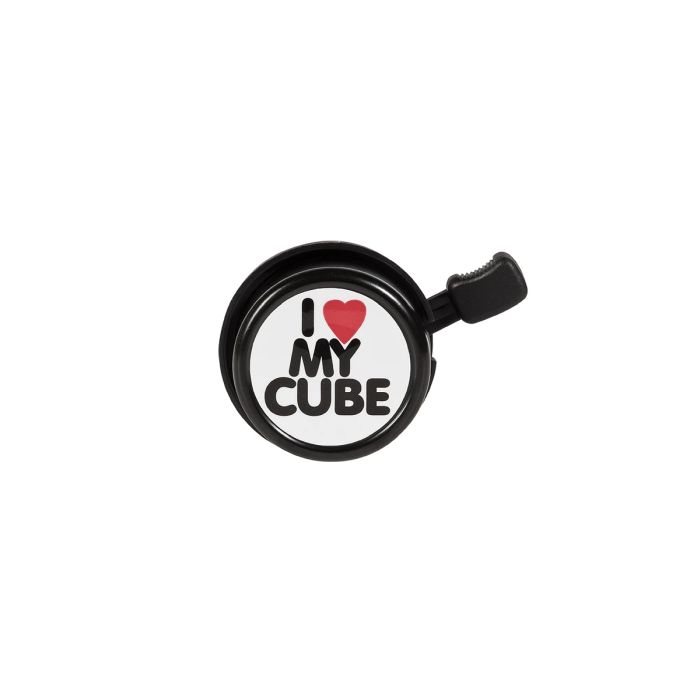 Cube 19 Fahrradklingel I LOVE MY - Liquid-Life #Wähle Deine Farbe_black´n´white´n´red
