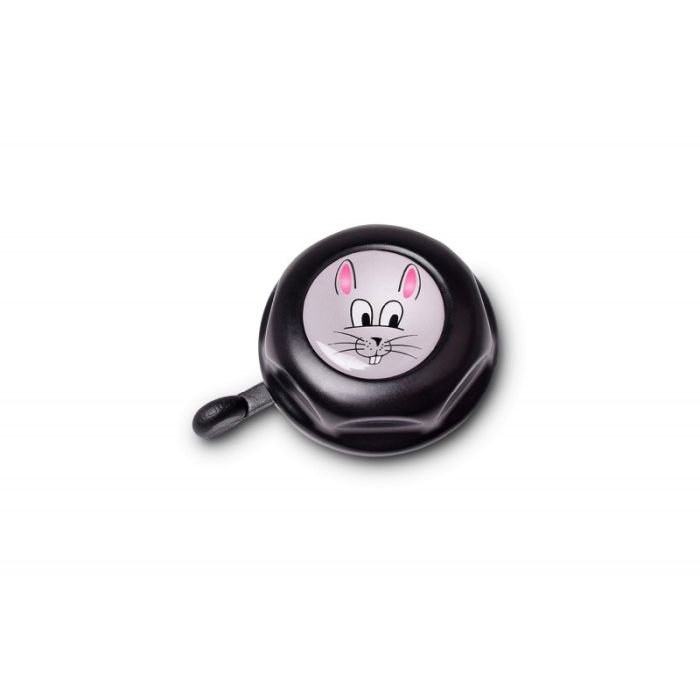 RFR Fahrradklingel JUNIOR Bunny - Liquid-Life #Wähle Deine Farbe_black´n´grey