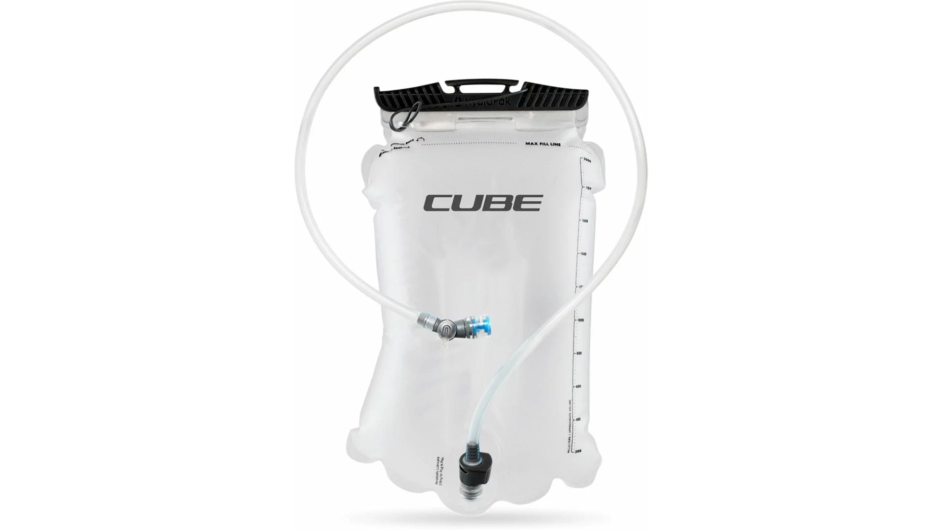 CUBE Trinkblase Rucksack - Liquid-Life #Wähle Deine Farbe_Transparent