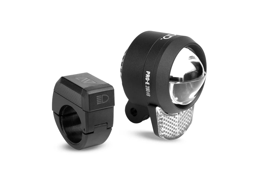 Acid E-Bike Frontlicht PRO-E 200 HB X-Connect - Liquid-Life #Wähle Deine Farbe_black