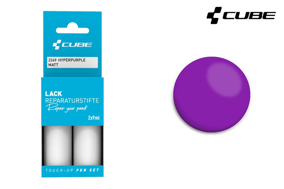 Cube Lackstift Set HYPERPURPLE matt 2249 - Liquid-Life #Wähle Deine Farbe_