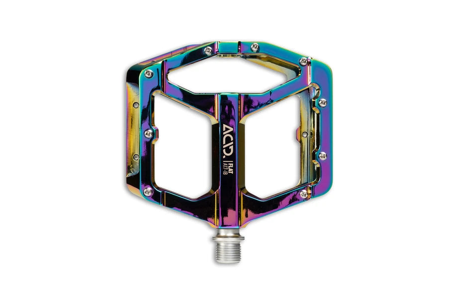 Acid Pedale FLAT A17-IB - Liquid-Life #Wähle Deine Farbe_oil slick