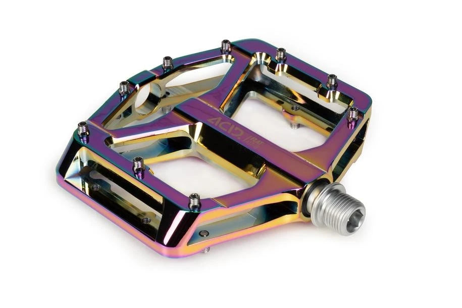 Acid Pedale FLAT A17-IB - Liquid-Life #Wähle Deine Farbe_oil slick