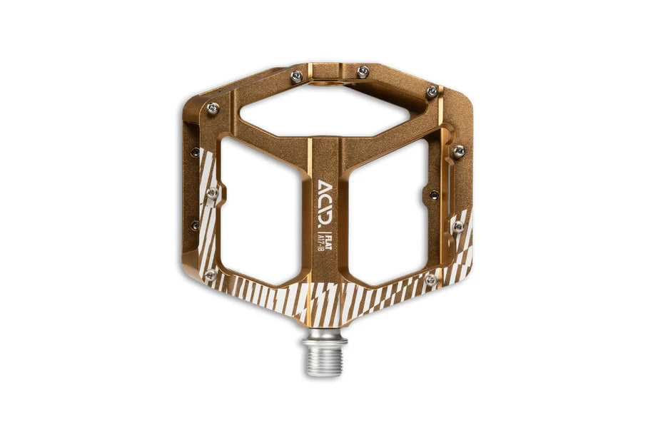 Acid Pedale FLAT A17-IB - Liquid-Life #Wähle Deine Farbe_gold