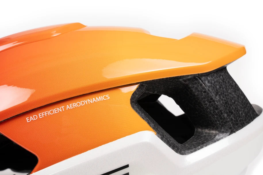 Cube Helm HERON Teamline - Liquid-Life #Wähle Deine Farbe_white'n'orange