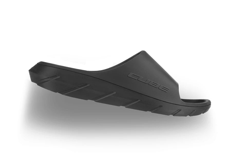 Cube Schuhe RIDE RECOVER SLIDES - Liquid-Life #Wähle Deine Farbe_black