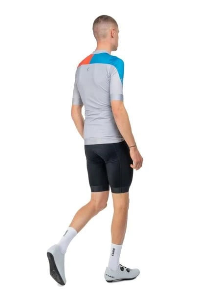 Cube ROAD/XC Trikot TEAMLINE kurzarm - Liquid-Life #Wähle Deine Farbe_light grey