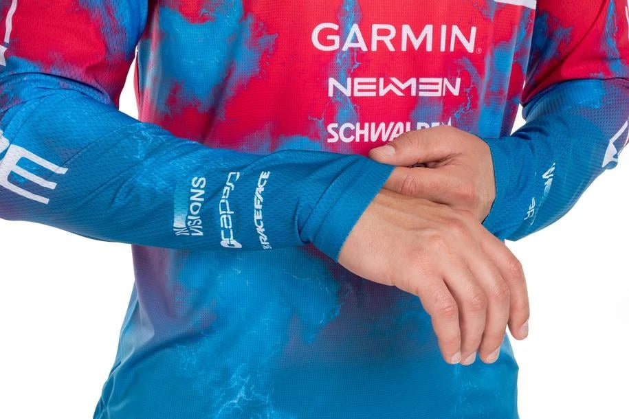 Cube MTB Trikot X Actionteam langarm - Liquid-Life #Wähle Deine Farbe_blue´n´pink´n´orange
