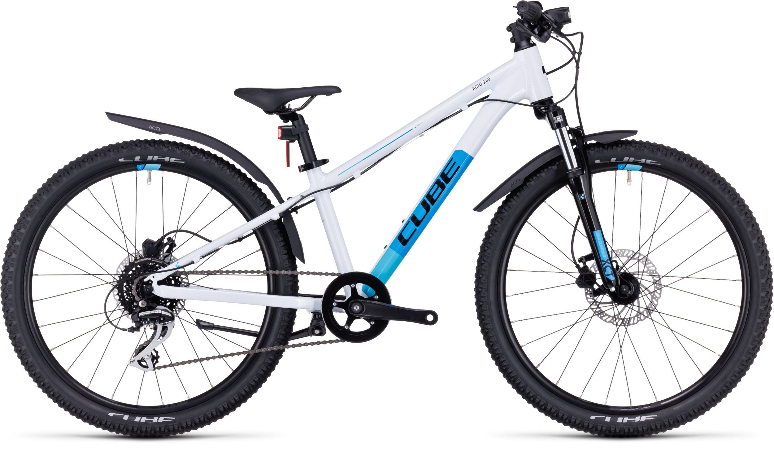 Cube Acid 240 Disc white´n´blue 2024