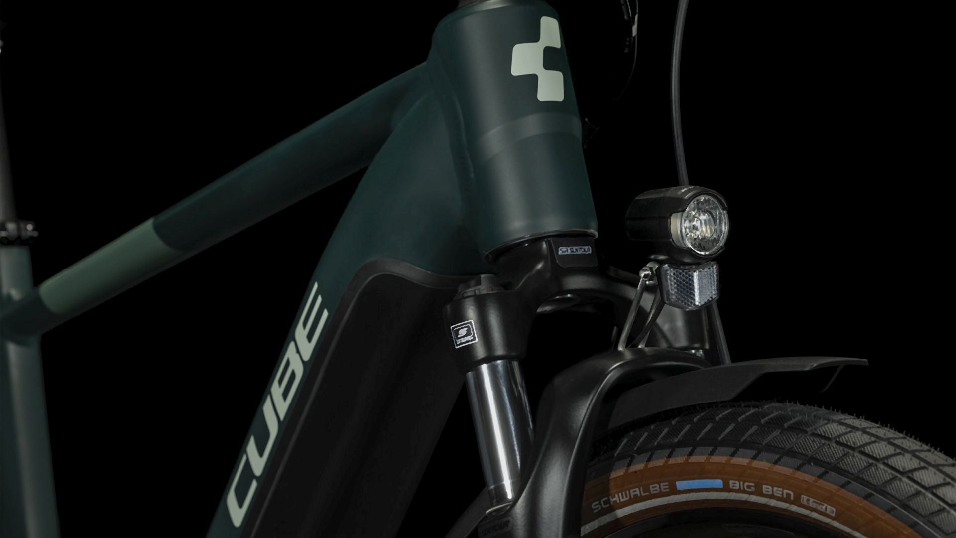Cube Touring Hybrid ONE 625 darkgreen'n'green 2024
