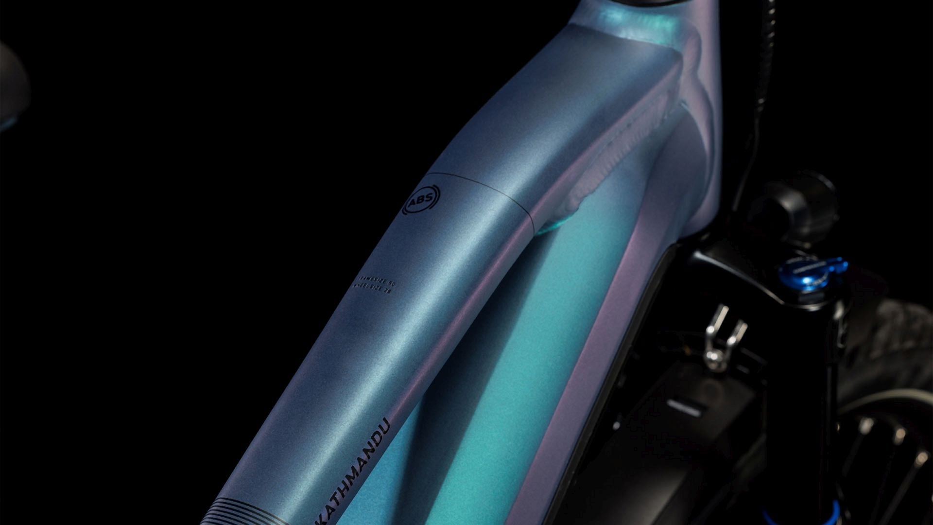 Cube Kathmandu Hybrid ABS 750 emerald gray´n´blue trapezoid 2024