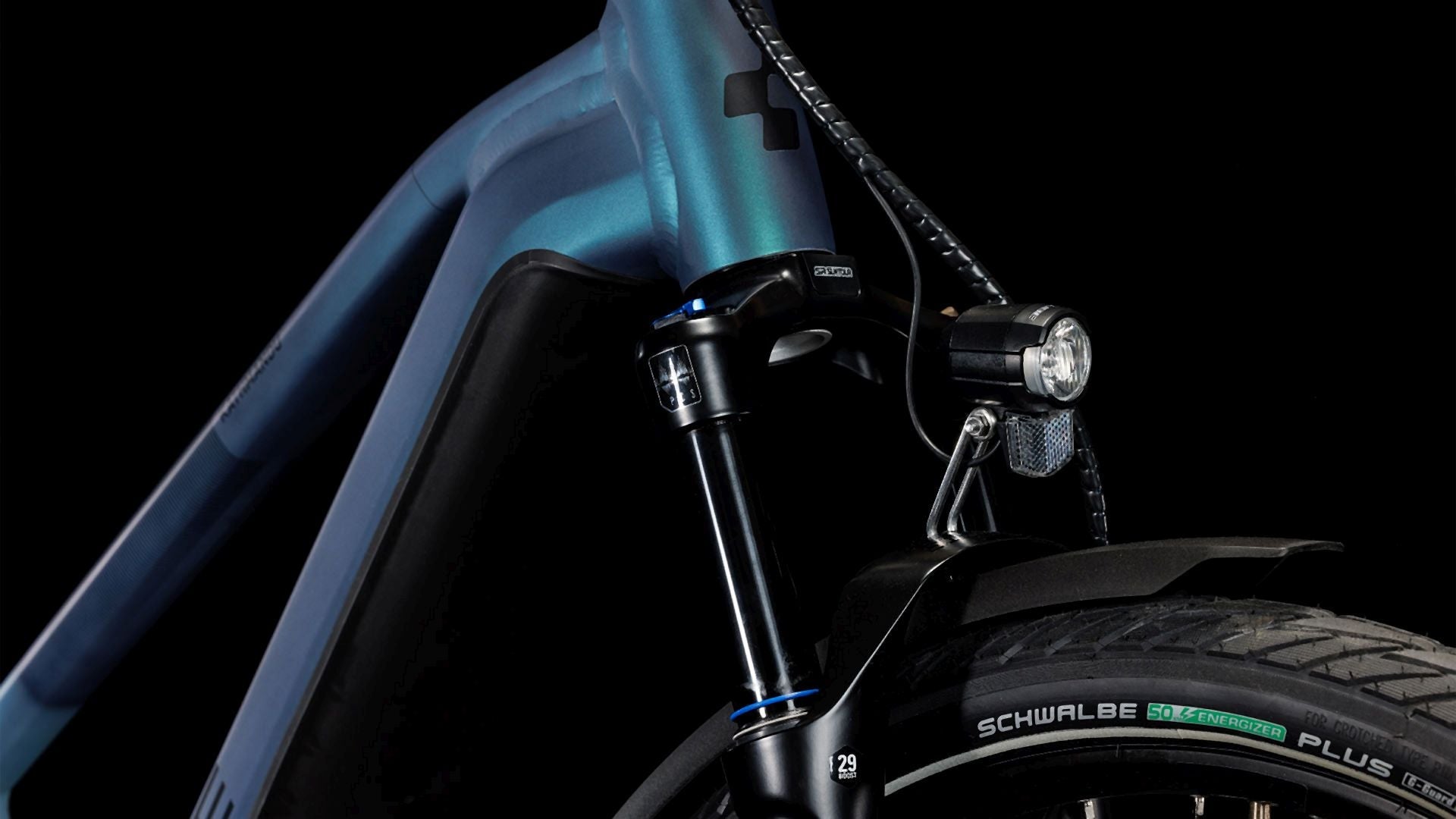 Cube Kathmandu Hybrid ABS 750 emerald gray´n´blue trapezoid 2024