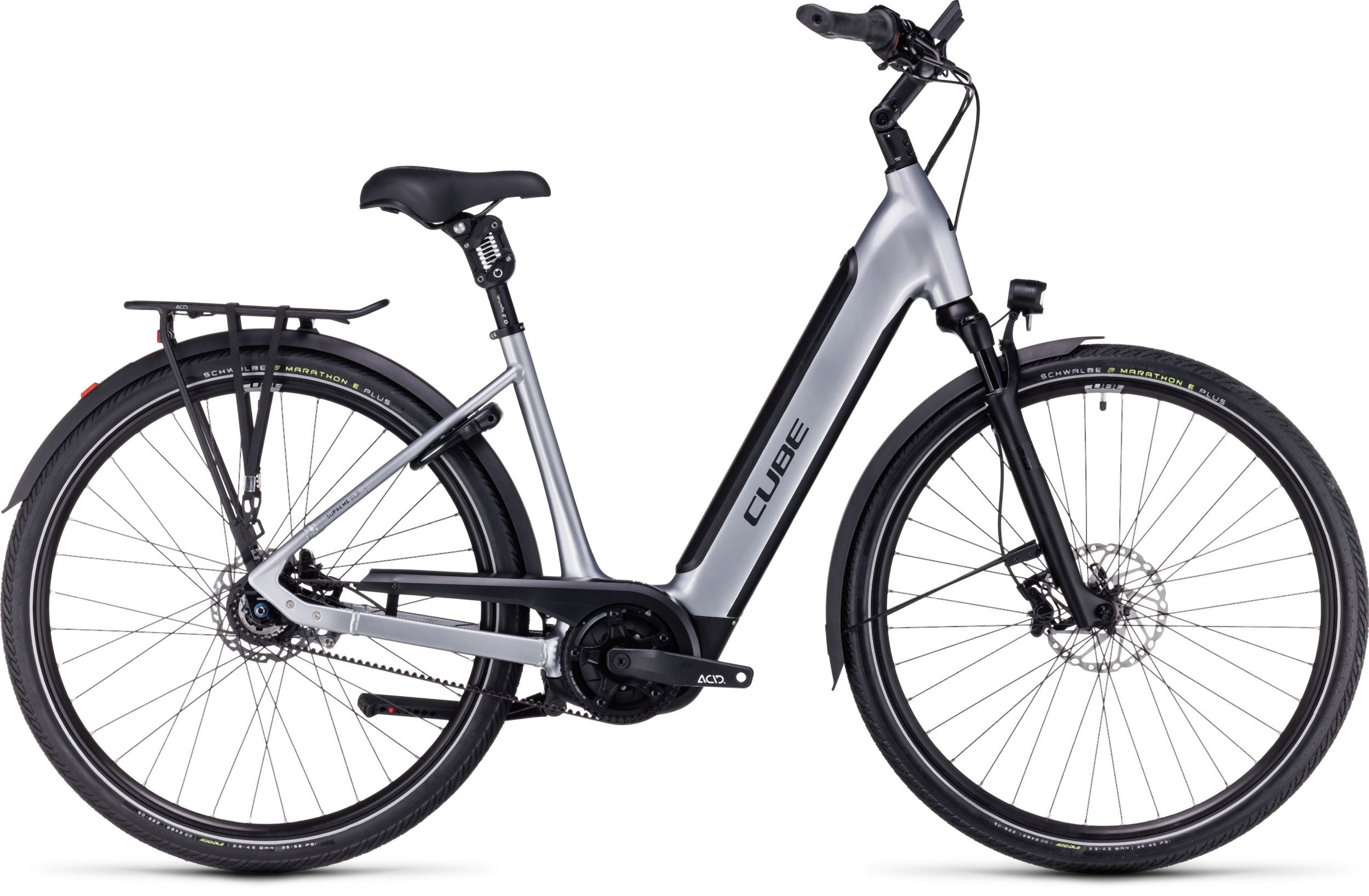 Cube Supreme RT Hybrid SLX 625 polarsilver'n'black Easy Entry 2024