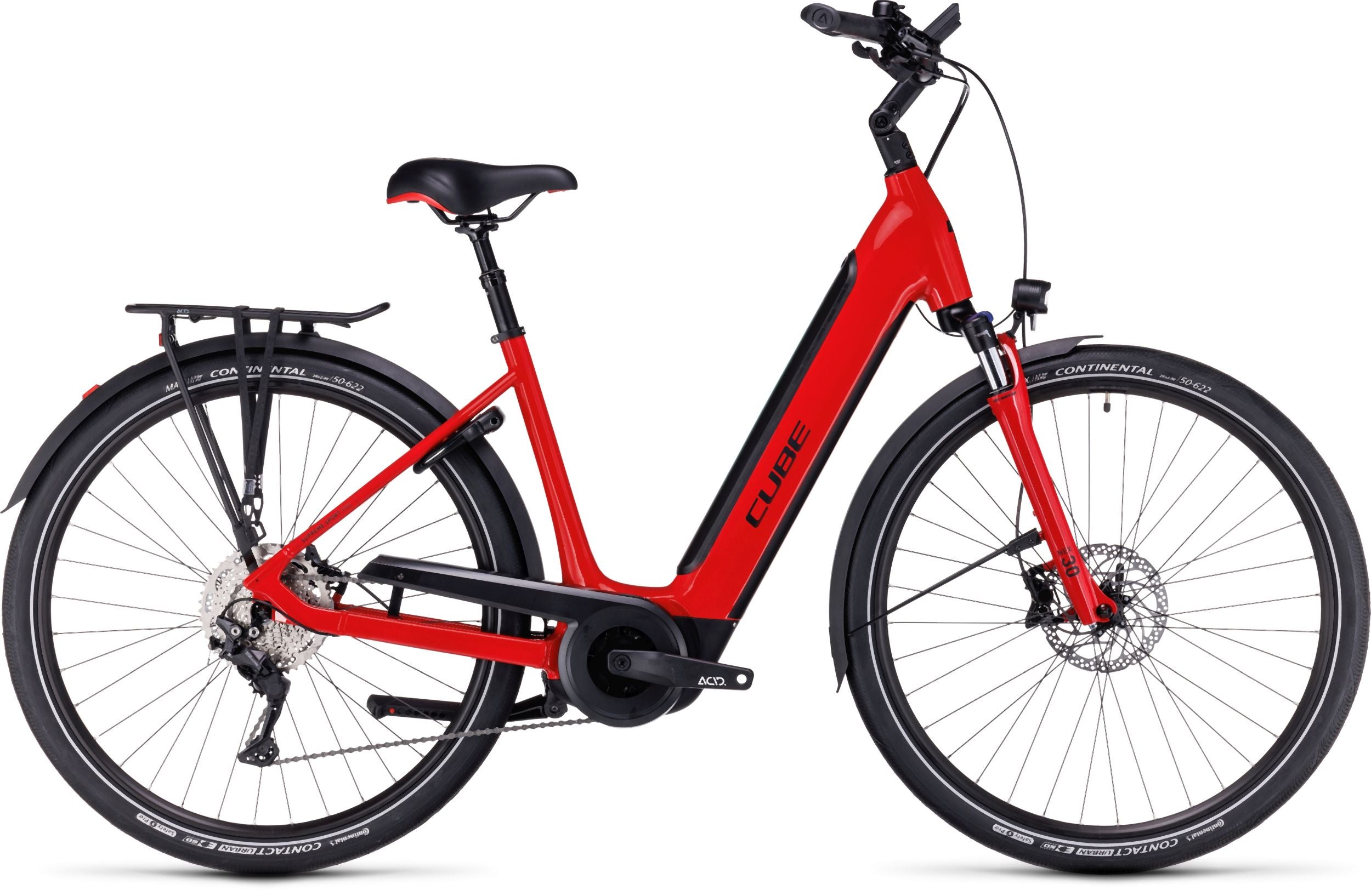 Cube Supreme Sport Hybrid Pro 625 red'n'black Easy Entry 2024