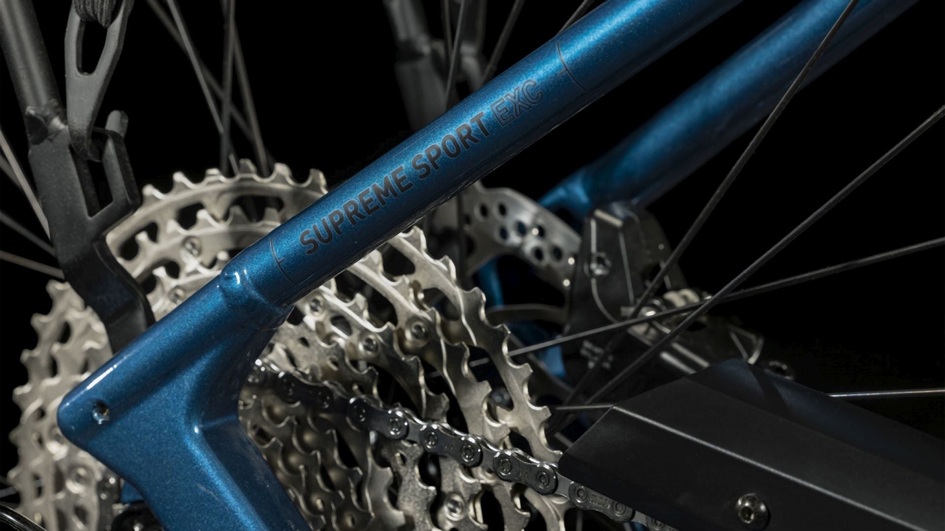 Cube Supreme Sport Hybrid EXC 625 blue'n'black Easy Entry 2024