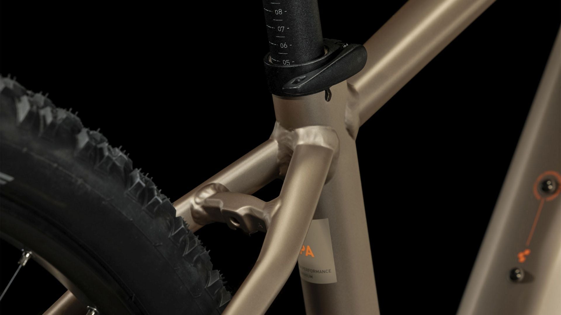 Cube Reaction Hybrid Performance 500 metallic brown´n´orange 2024