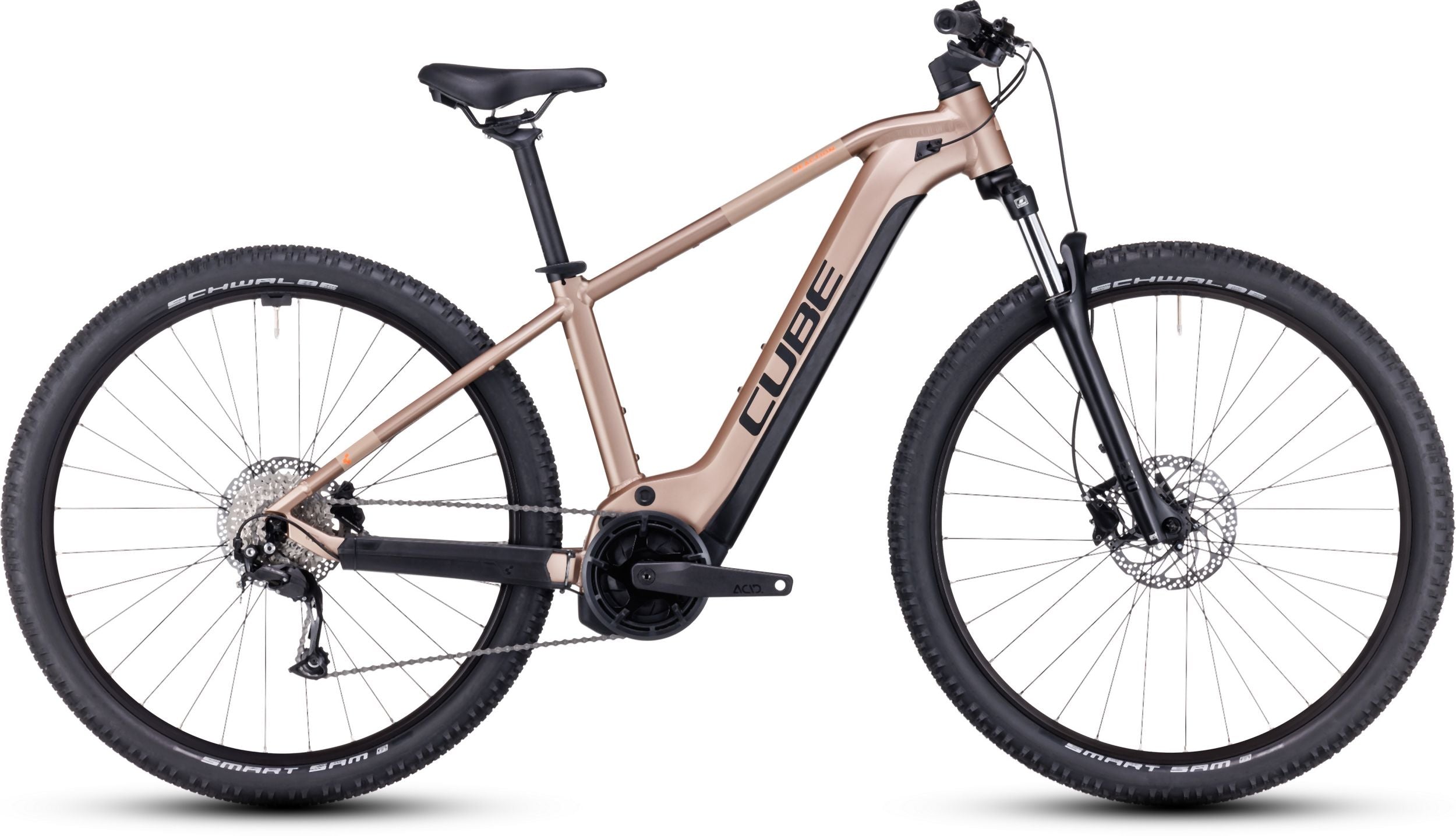 Cube Reaction Hybrid Performance 500 metallic brown´n´orange 2024