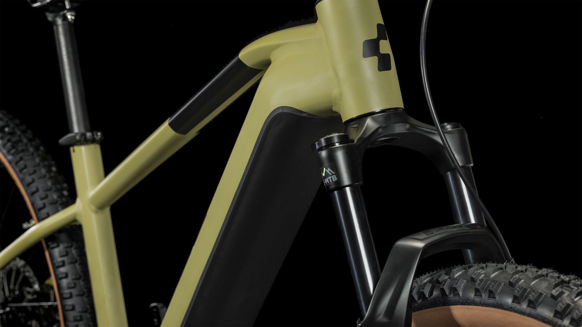 Cube Reaction Hybrid Race 750 olive'n'green 2024