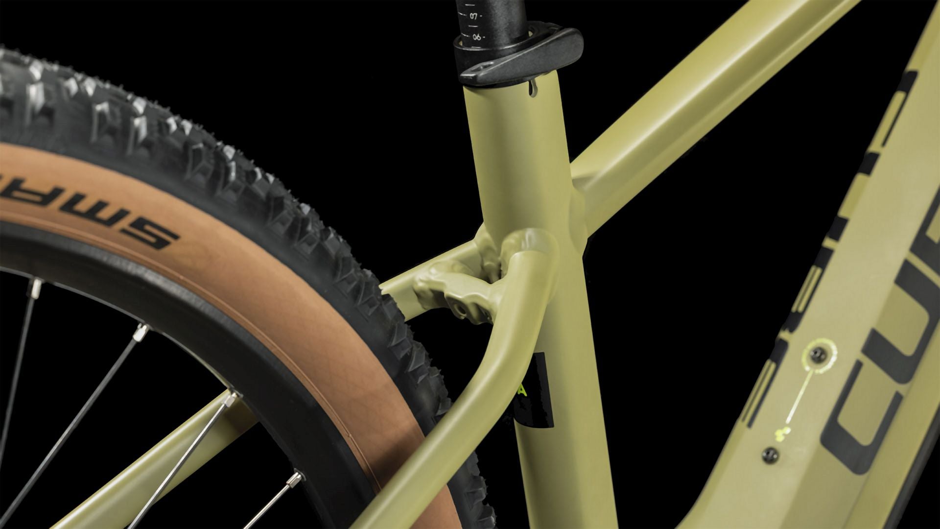 Cube Reaction Hybrid Race 750 olive'n'green 2024