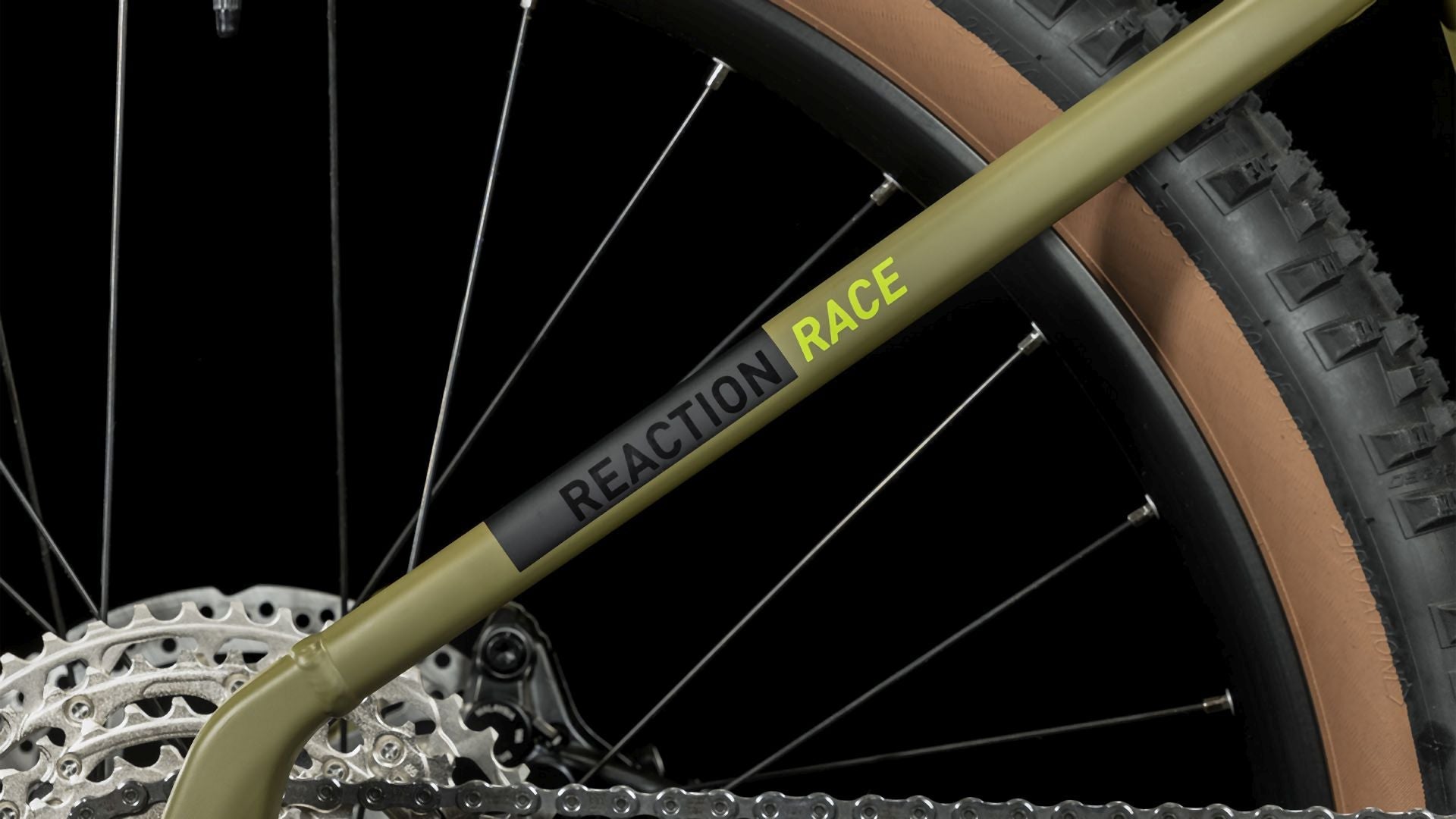 Cube Reaction Hybrid Race 750 olive'n'green Easy Entry 2024