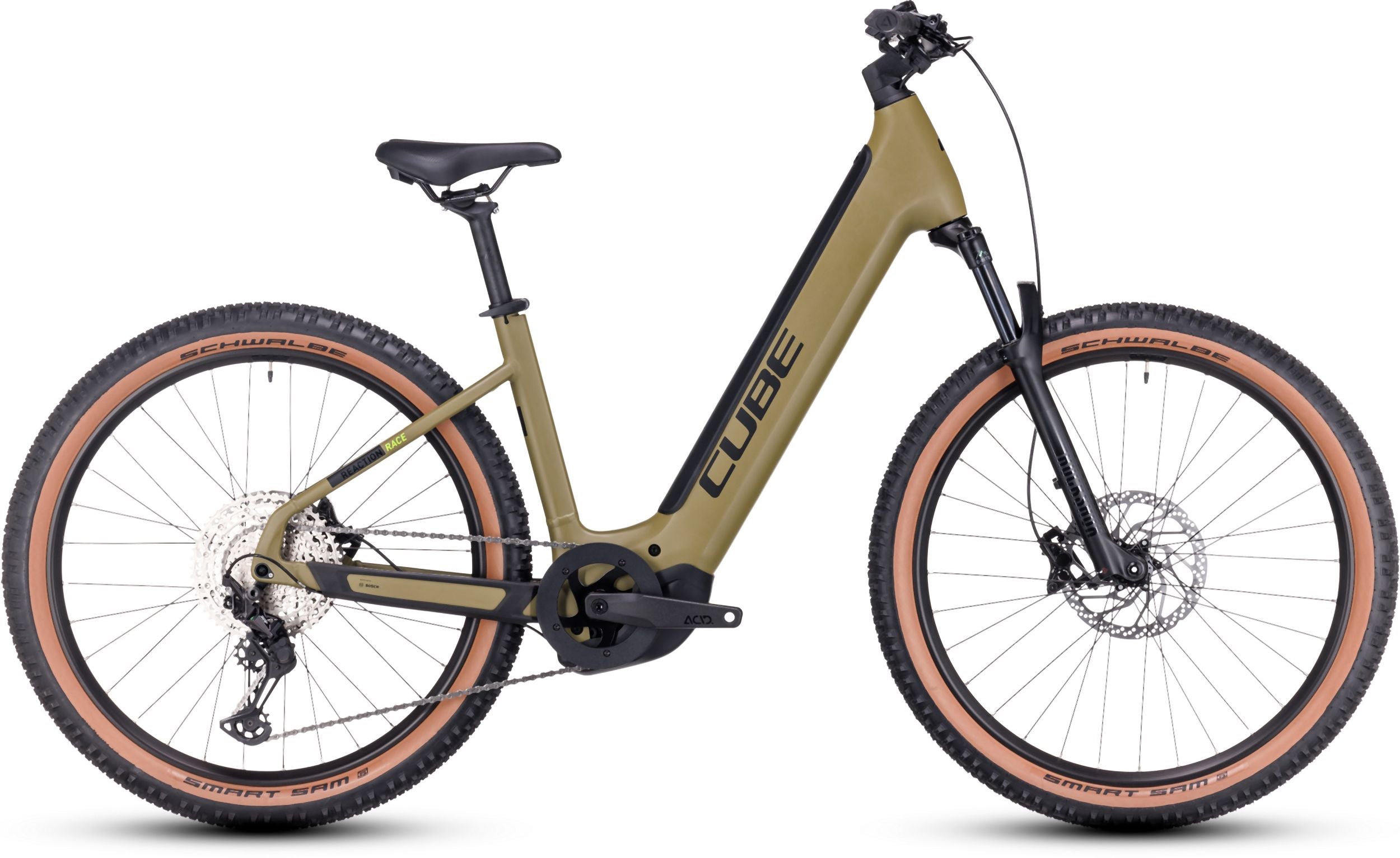 Cube Reaction Hybrid Race 750 olive'n'green Easy Entry 2024
