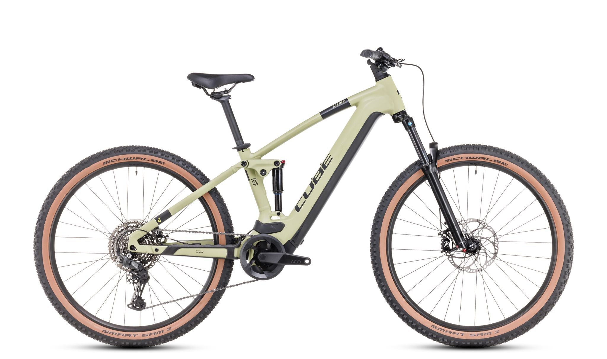 Cube Stereo Hybrid 120 ONE 750 olive'n'green 2024