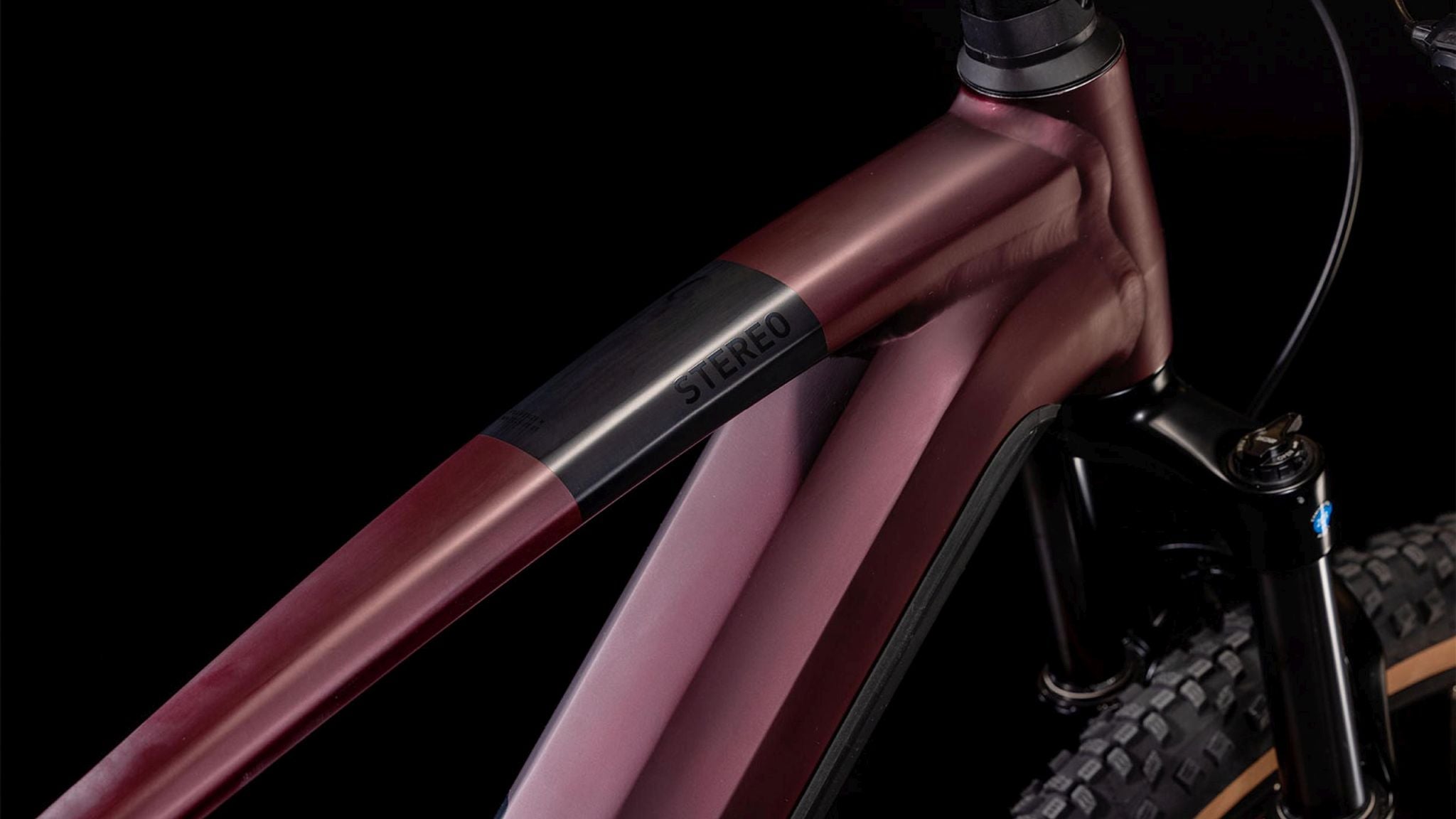 Cube Stereo Hybrid 120 ONE 750 ruby ​​red´n´black 2024